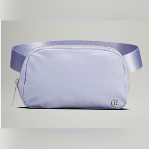 Pastel blue everywhere belt bag